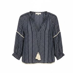 Clarte Azalea Silk Tassel‎ Blouse